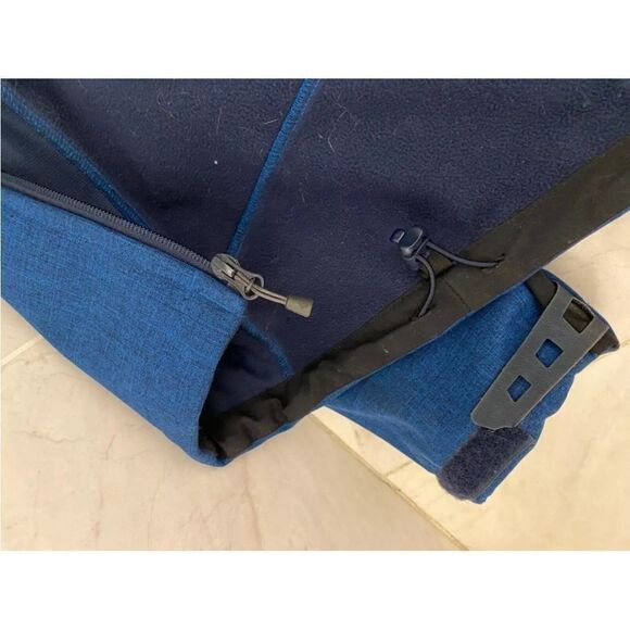Columbia Ascender Softshell Front-zip Jacket‎ Fleece Lined Tech M blue Used - Picture 7 of 10